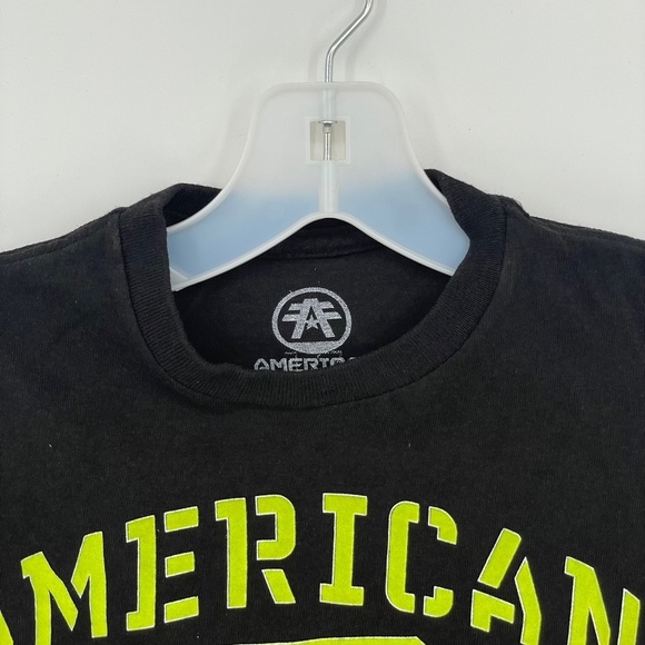 AMERICAN FIGHTER Youth Boswell Neon Black Short Sleeve T-Shirt (30) - Picture 4 of 5